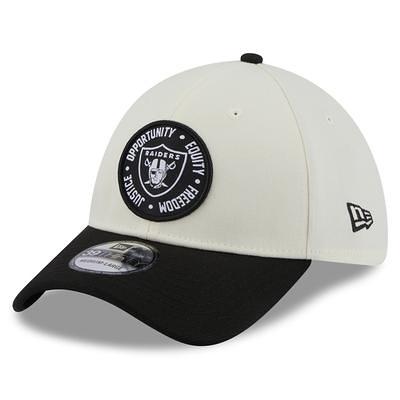 Men's New Era Gray Oakland Raiders Omaha 59FIFTY Fitted Hat