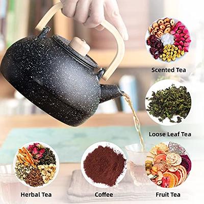 Whistling Tea Kettles for Stovetop Induction, Enameled Interior Tea Pot for  Anti-Rust, Audible Whistling Hot Water Kettle for Kitchen - China Tea Kettle  and Whistling Kettle price