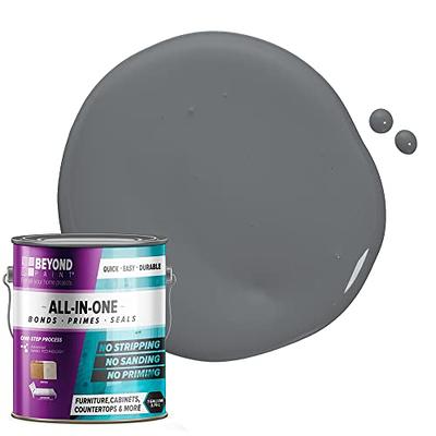 BEYOND PAINT 1 qt. Soft Gray Furniture, Cabinets, Countertops and More  Multi-Surface All-in-One Interior/Exterior Refinishing Paint - Yahoo  Shopping