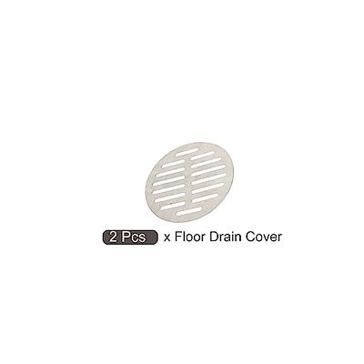 METALLIXITY Round Floor Drain Cover (5) 2Pcs, Stainless Steel Shower Drain  Grate - for Furniture Repair, Bathroom Kitchen, Silver Tone - Yahoo Shopping
