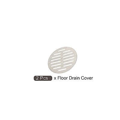 uxcell Stainless Steel Round Sink Floor Drain Strainer Cover 5 Inch Dia