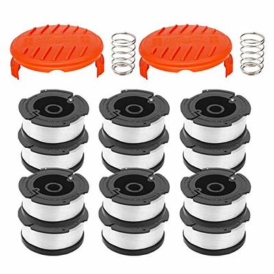 BLACK+DECKER 0.065 in. x 30 ft. Replacement Single Line Automatic Feed  Spools AFS for Electric String Grass Trimmer/Edger (3-Pack) AF-100-3ZP 1 -  The