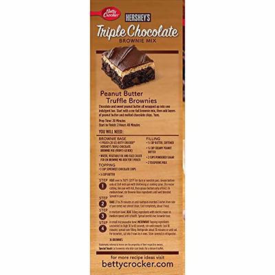 HERSHEY'S Triple Chocolate Brownies Recipe