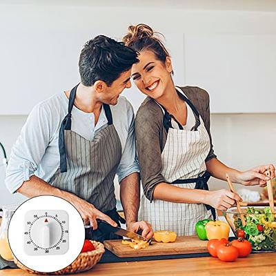 Kitchen Timer, Chef Cooking Timer Clock with Loud Alarm, No