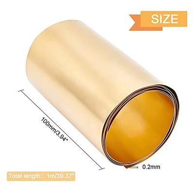 OLYCRAFT 32 Gauge Copper Roll Weather Proof Brass Sheet Copper Foil Gold  Color Copper Sheets for Mechanical Machining Mould Making Cutting Precision  - 39x4Inch - Yahoo Shopping