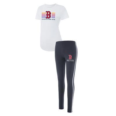 CONCEPTS SPORT Women's Concepts Sport White/Black Boston Red Sox Sonata Tank  Top & Leggings Pajama Set