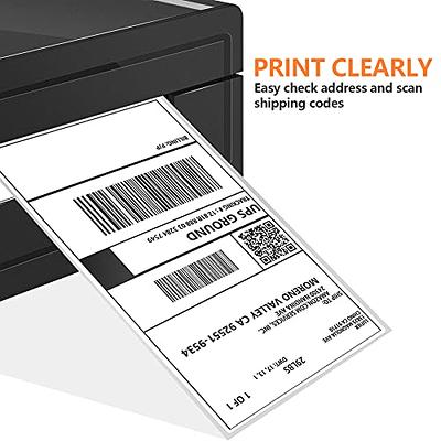 MFLABEL White Color 4x6 Thermal Printer, Commercial Direct Thermal