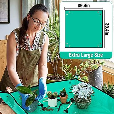 GROWNEER 24 Set 6 1 Gallon for Plants Flexible Nursery Pot with Drainage  Hole and 15 Pcs Plant Labels, Flower Plant Container for Indoor Outdoor