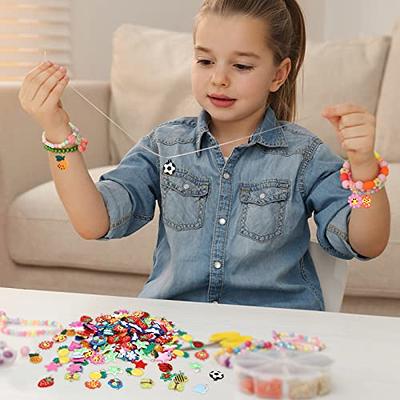 Colorful Loom Bands Set Candy Color Bracelet Making Kit DIY Rubber