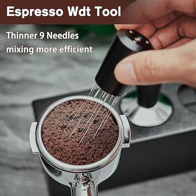 New 58mm Needle Coffee Tamper Distributor Espresso Stirrer Stirring Tool  Stainless Steel Espresso Coffee Stirrer Needle Distribution Tool