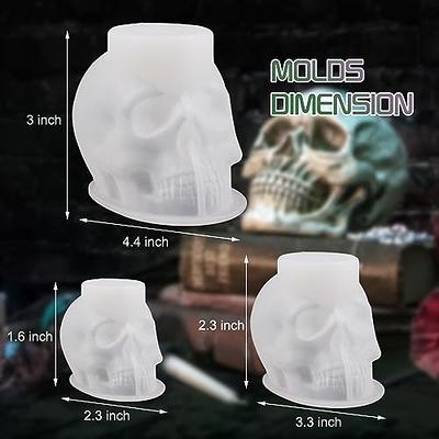 Silicone skull molds (3)