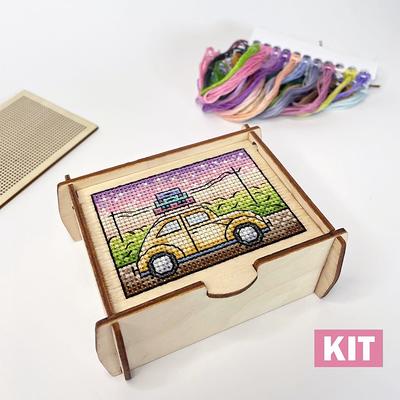 Diy Embroidery Start Kit  Five Creatures Handmade Good Luck Necklace Car  Ornament Bag Accessories Needlepoint Craft With Tutorial Video - Yahoo  Shopping