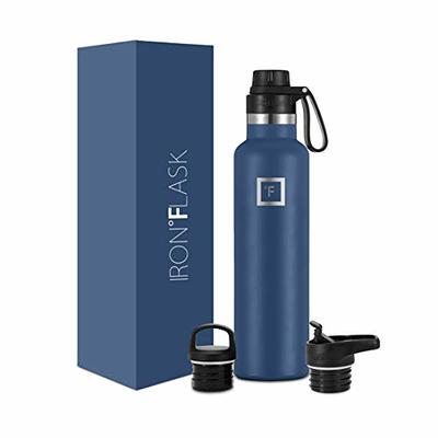 IRON °FLASK Spout Lid for Hydro Wide Mouth, Simple Insulated Sports Water  Bottles, Modern Chug Lid, BPA Free (2 Lids) [Fuchsia]