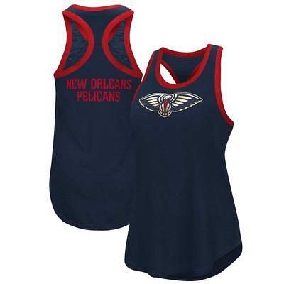 New Era Women's Atlanta Braves Navy Tank Top