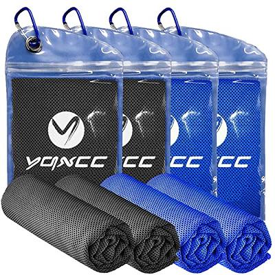  4 Pack Cooling Towel (40x12) Gym Towels for Sweat, Cooling  Sports Towel, Cooling Towels for Athletes, Camping, Hiking, Bowling, Disney  World Trip Essentials, Cooling Neck Wraps : Sports & Outdoors