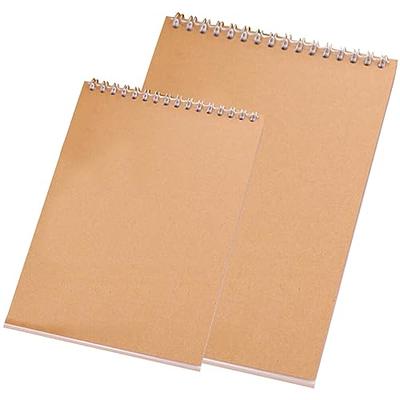 Kraft Cover Drawing Notebook & Sketchbook – Set of 2 Blank Plain Sketch  Books – 125g Thick Paper A5 Size, 150x210mm Paper Ideal for Drawing &  Sketching- 128 sheets/256 pages – 180 Degree Opening, 2pcs - Yahoo Shopping