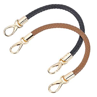 Dark Brown Replacement Leather Bag Straps 