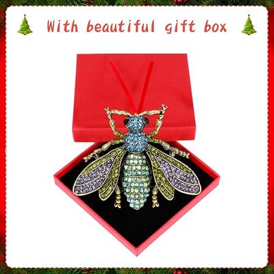 WaaHome Metal Bee Christmas Ornaments Iridescent Bee Keepsake Ornaments for  Christmas Tree Decorations, Colorful Honey Bee Decor Christmas Ornaments  Gifts for Women Girls Mom Bee Lovers - Yahoo Shopping