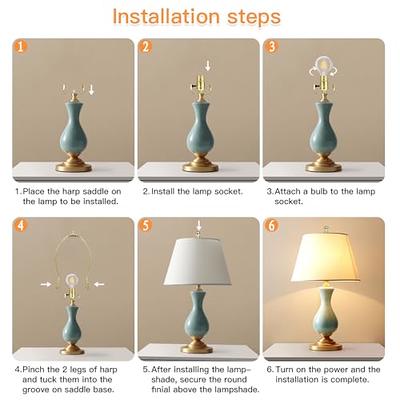 floor lamp making kit Lamp Shade Harp Lamp Repair Parts Table Lamps DIY Kit