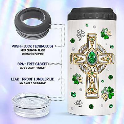 Personalized Irish Shamrock Tumbler