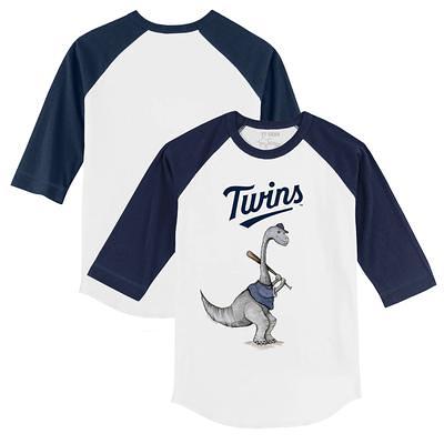 Detroit Tigers Tiny Turnip Youth Baseball Love Raglan 3/4 Sleeve T
