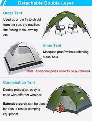  Pop Up Tents for Camping 3-4 Person Automatic Setup