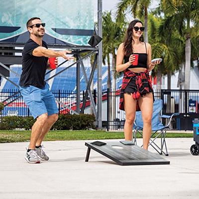 : Wild Sports 2'x3' MDF Wood NFL Arizona Cardinals Cornhole Set -  Grey Wood Design : Everything Else