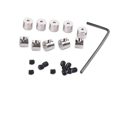 TEHAUX 10pcs Metal Locking Backs Pin Keepers Locking Clasp Pin