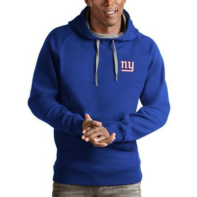 New York Giants Antigua Women's Victory Crewneck Pullover Sweatshirt - Royal