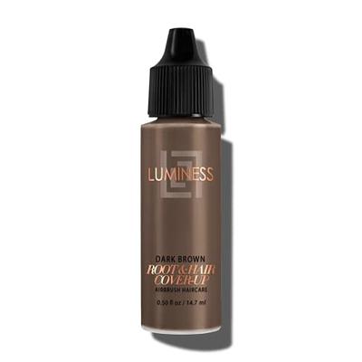 LUMINESS Airbrush Root & Hair Cover Up, Dark Brown - Water-Resistant Hair  Color Concealer for Gray & Dark Roots for Thicker Fuller Looking Hair -  Compatible for Breeze Haircare Device - Yahoo Shopping