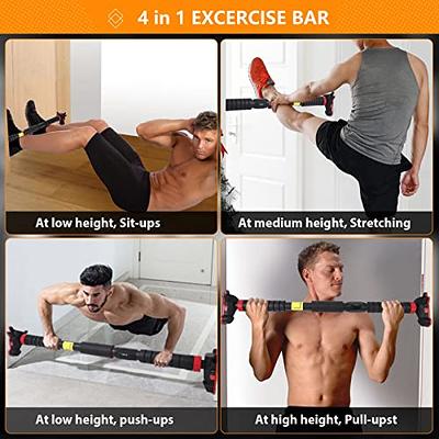 Adjustable Pull-up Bar for Doorway - Perfect for Upper Body Exercises,  including Pull-ups, Chin-ups, and Strength Training - No Drilling  Installation