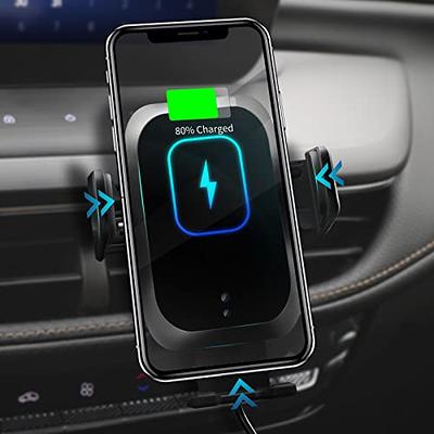 Wireless Car Charger, AMLINK 15W Fast Charging Auto Clamping Car Charger  Cell Phone Holder Mount Air Vent for iPhone 14 13 12 11 Pro Max, Samsung  S23 S22, etc - Yahoo Shopping