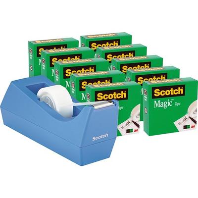  3m Scotch Magic Tape Gift Wrap Tape 6pk 6600 Total : Clear  Tapes : Office Products