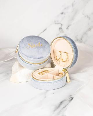 Personalised Travel Jewellery Case Bridesmaid Gift Ideas