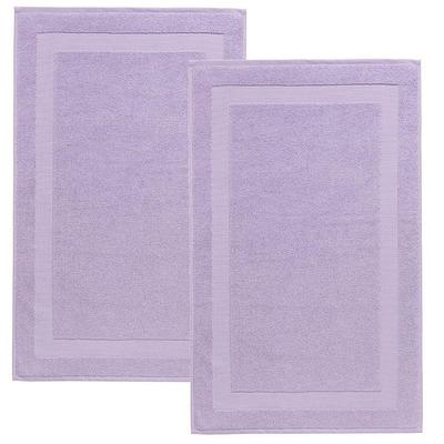 2pc Signature Turkish Cotton Bath Sheet Set Lilac - Enchante Home