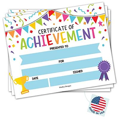 Certificate Paper, Award Certificates