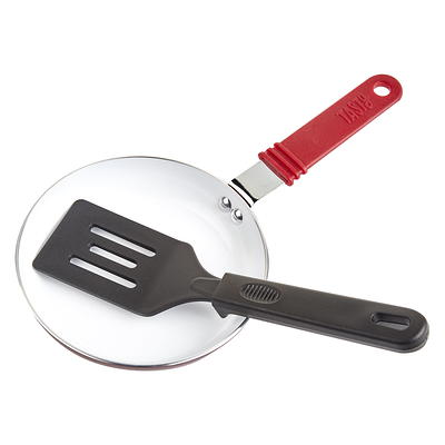 Tasty 6 Non-Stick Aluminum Mini Fry Pan with Silicone Spatula, 2