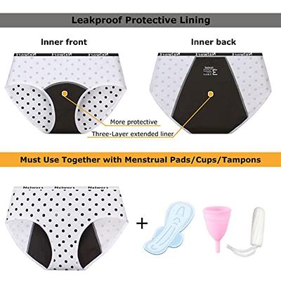 LYYTHAVON Women’s Underwear Cotton Breathable Brief Ladies Panties 5-Pack
