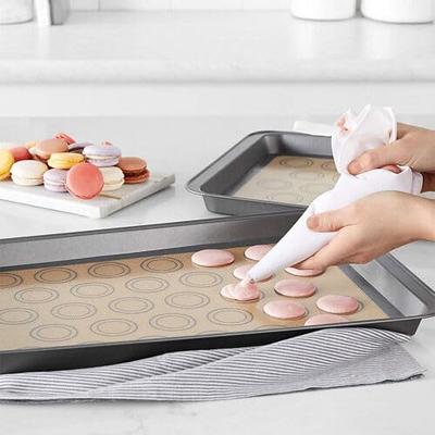 Silicone Baking Mats for 8 inch Square Cake Pan, Non-stick Reusable Cookie  Sheet Liner for Baking Pan, Professional Food Grade Oven Liner Sheets Mats