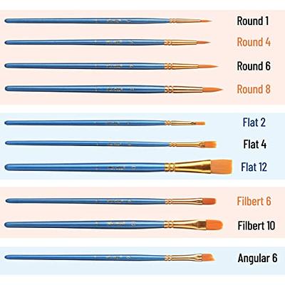 Pro Art Brush Set Multi Media 10pc