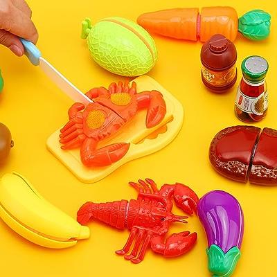 Zero Zoo 66Pcs Kids Kitchen Toy Accessories, Toddler Pretend