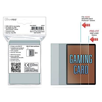 Ultra PRO Clear Card Sleeves for Standard Size Trading Cards measuring 2.5  x 3.5 (500 count pack)