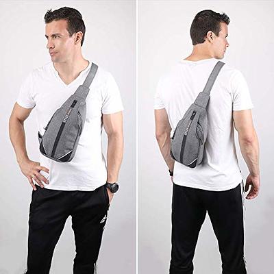 Shoulder Sling Backpack is made of special linen water resistant – Waterfly