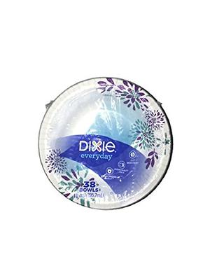 Dixie Everyday Paper Plates, 6 7/8, Dessert or Snack Size Printed  Disposable Plates, 50 Count (Pack of 1