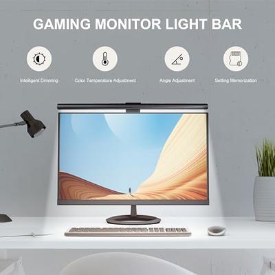 Computer Monitor Light Bar,E-Reading LED Monitor Lights ,USB Powered Computer  Monitor Lamp ,Touch Control,No Screen Glare, Eye Caring,Computer Light, Screen  Light Bar,Office Home Desk Lamp,Black - Yahoo Shopping