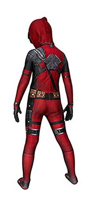 Deadpool Costume Superhero Kids Bodysuit 3D Style Halloween Cosplay Costumes