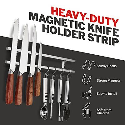  Ouddy Magnetic Knife Holder, 16 Inch Stainless Steel