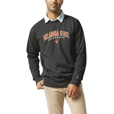 Men's League Collegiate Wear Heather Gray Oklahoma State Cowboys Arch  Victory Falls Tri-Blend T-Shirt