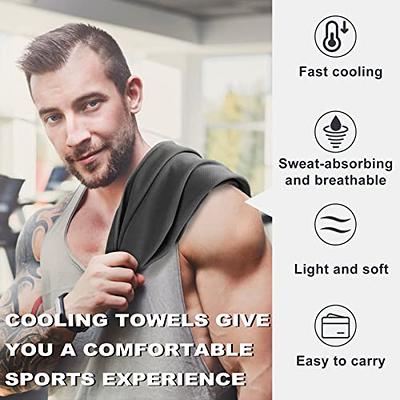 Microfiber Gym Towels Sports Fitness Workout Sweat Comfortable