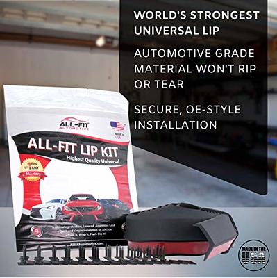 All-Fit Automotive 3.5 Inch Universal Bumper Lip Splitter Kit - Chin Spoiler  Protector for Front or Rear - Lips Protect and Cover Lower Bumper for a  Dropped Look - Universal Fit - Yahoo Shopping